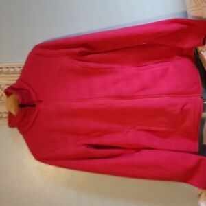 Large fleeced zip up jacket